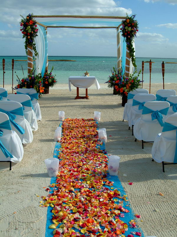 Montaje de eventos en Maroma