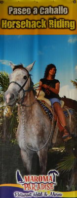 Paseo a caballo en Maroma