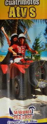 Cuatrimotos en Maroma