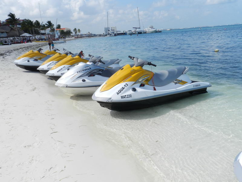Isla Mujeres en un día soleado